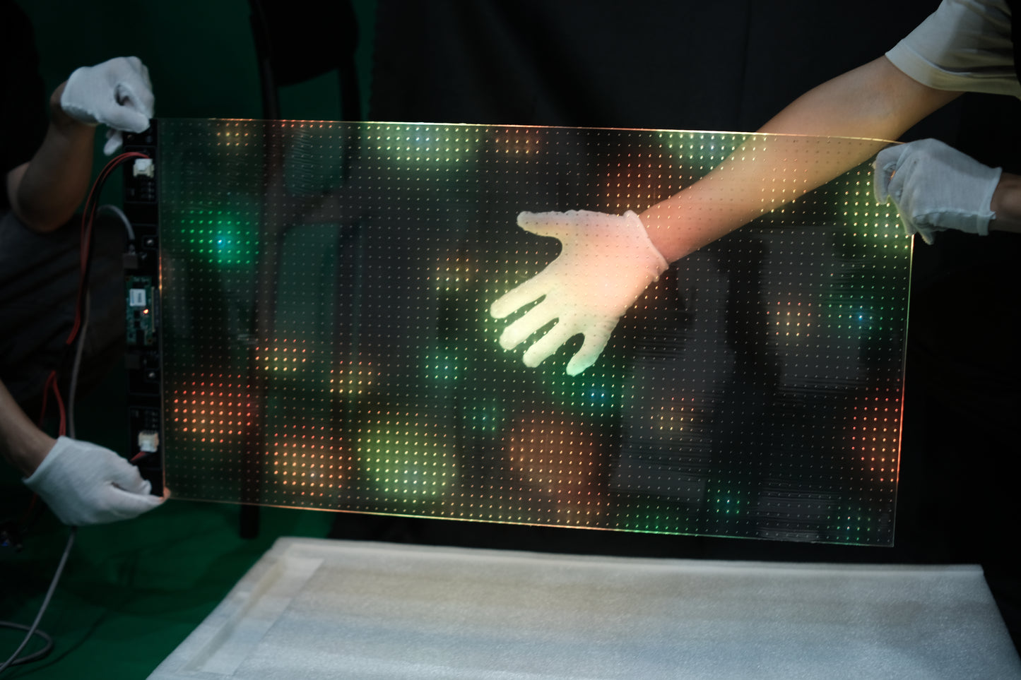 LED Transparent Film Screen - RetailDrip